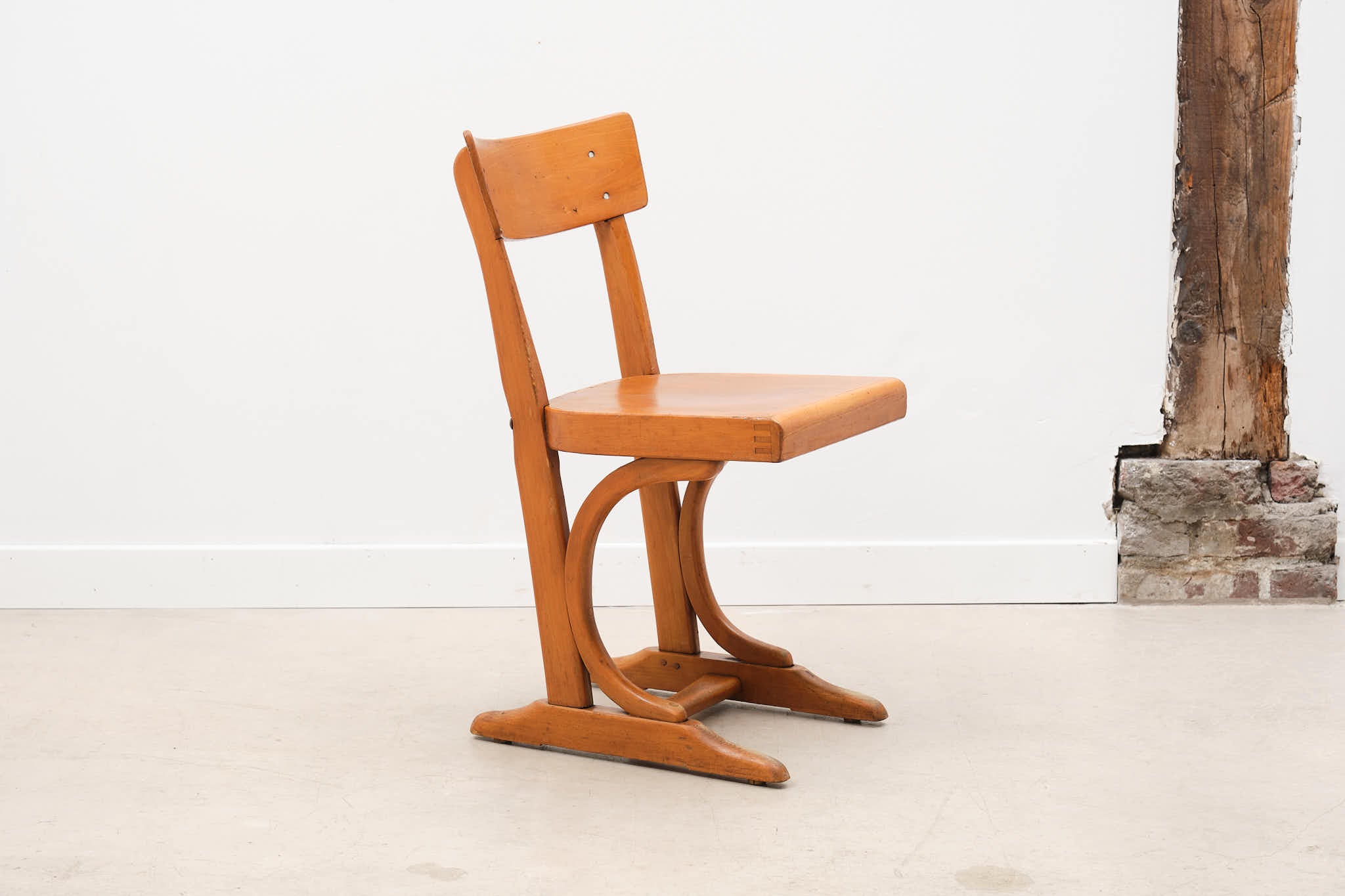 Chaise bistrot en bois style Casala chêne