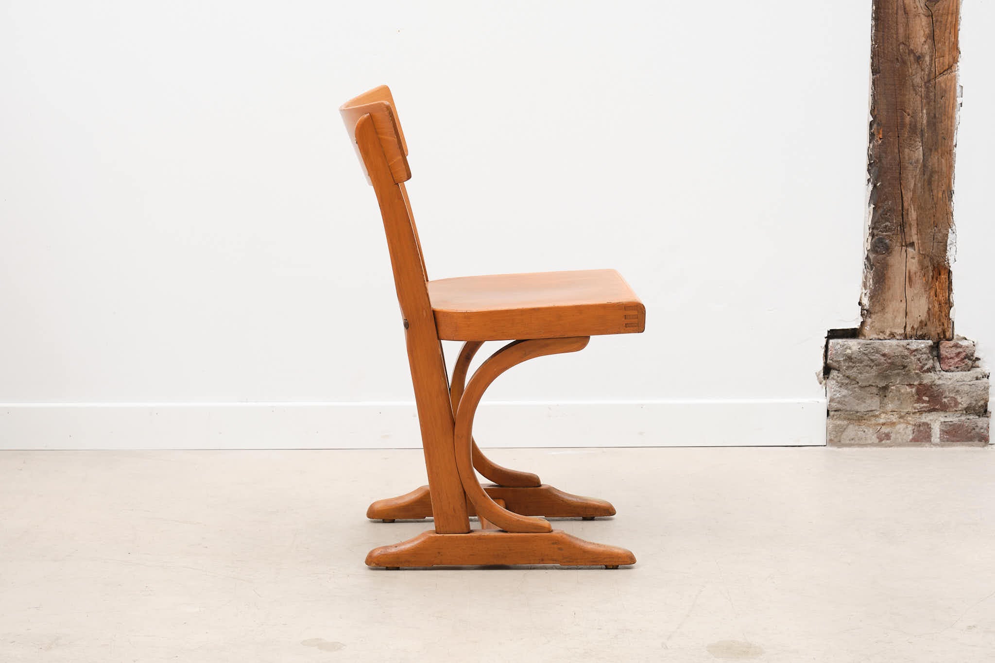 Chaise bistrot en bois style Casala chêne
