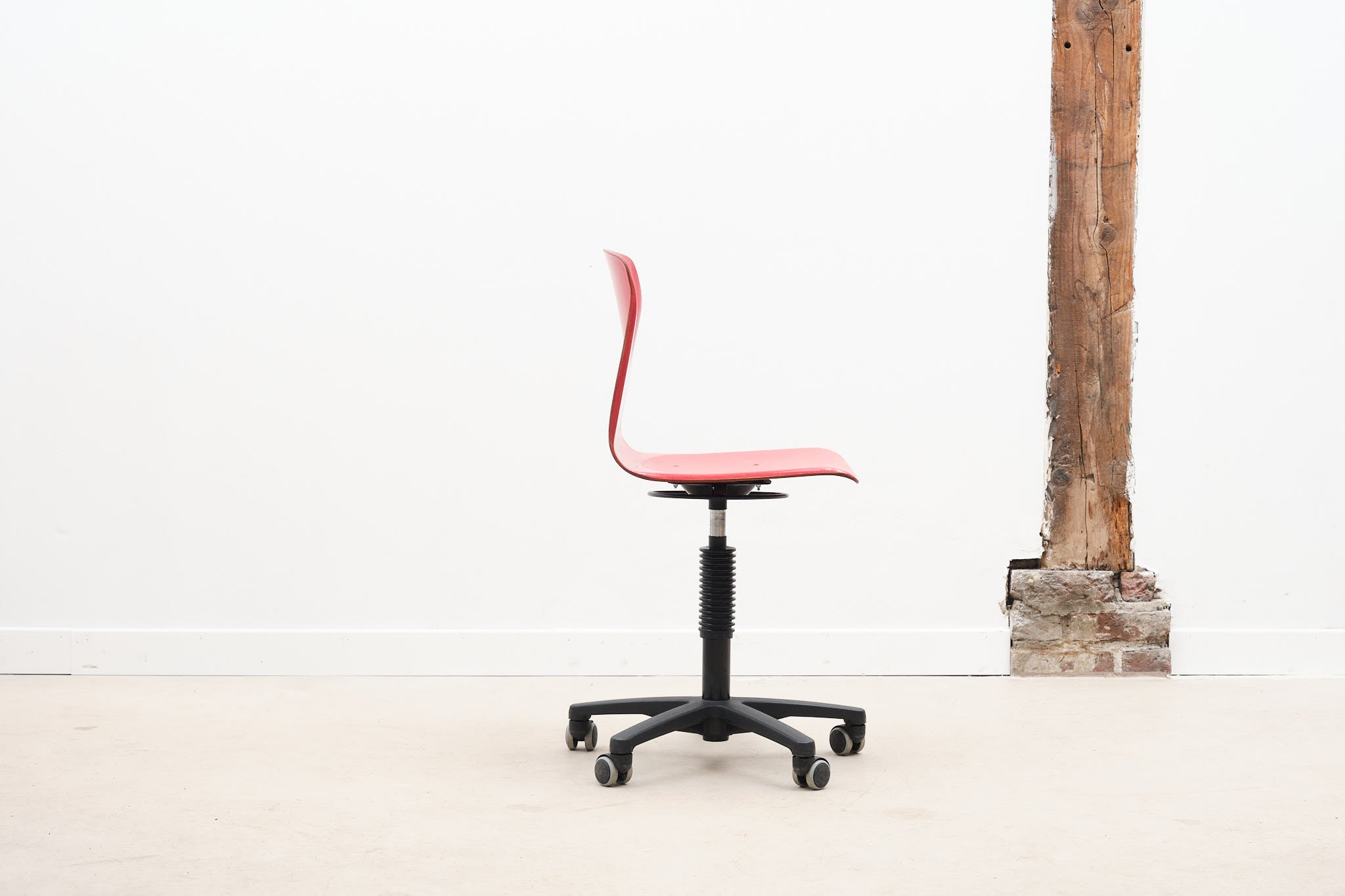 Office chair on wheels
