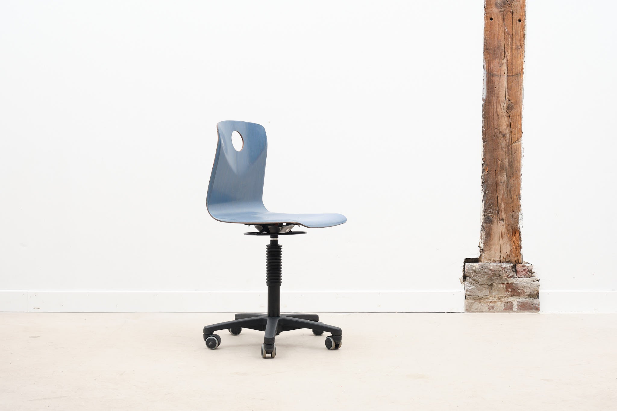 Office chair on wheels