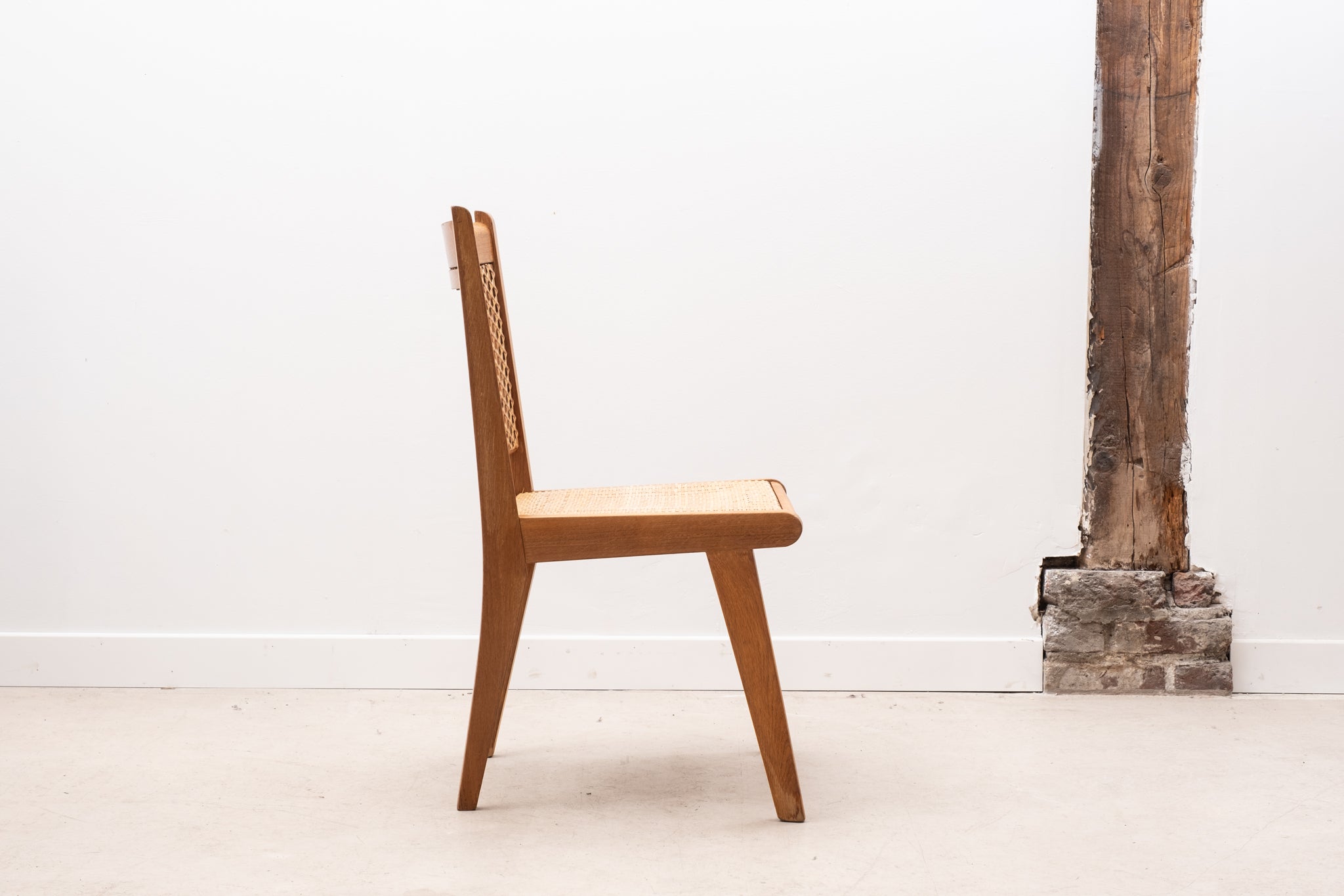Scandinavian cane chair