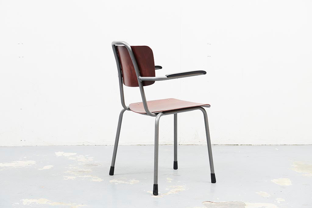 Galvanitas gray mahogany armrests