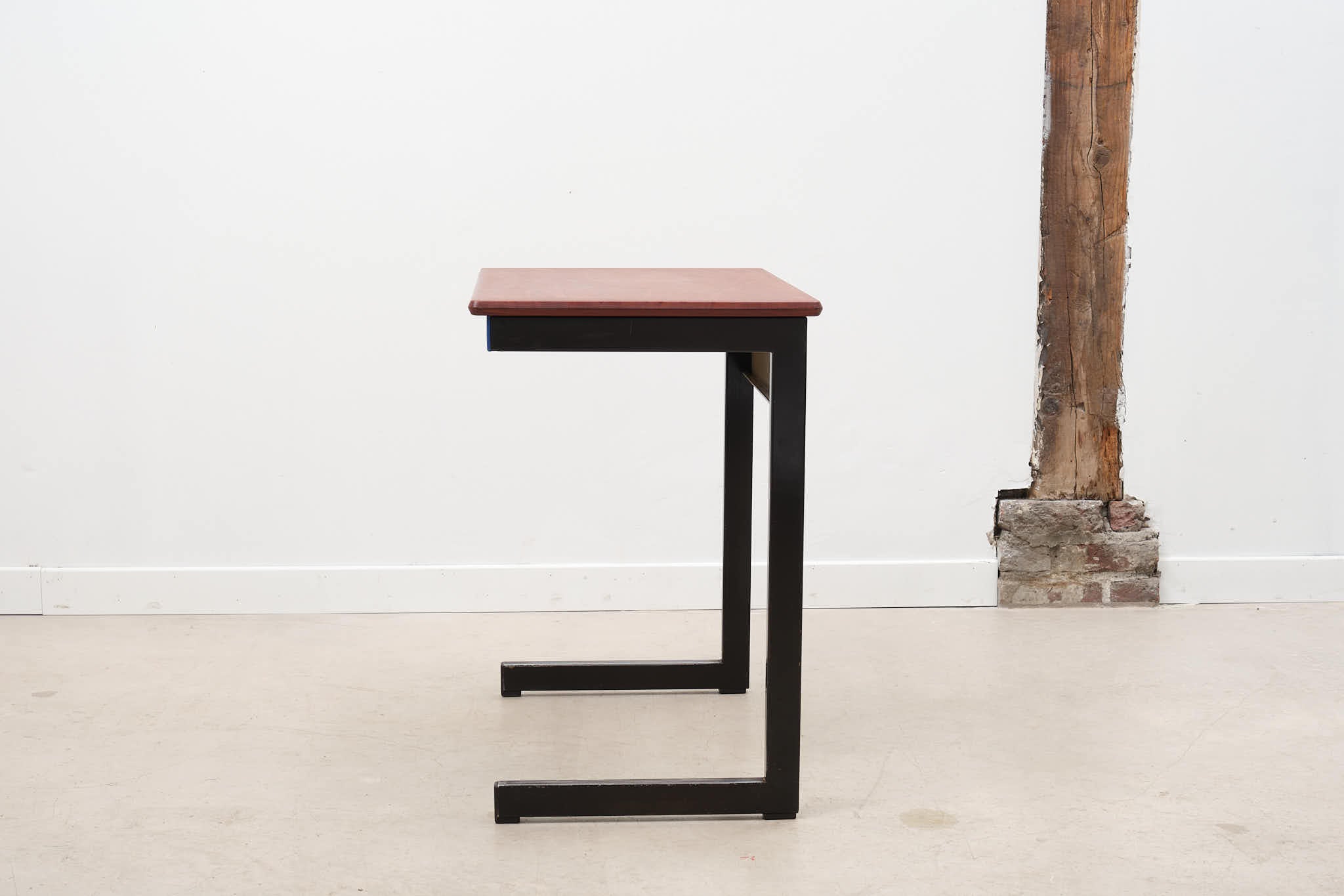 School table Galvanitas in wood