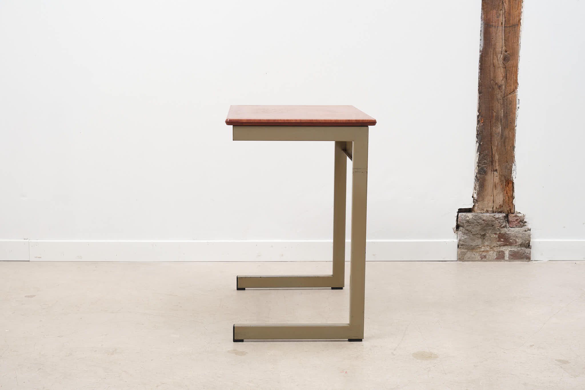 School table Galvanitas in wood