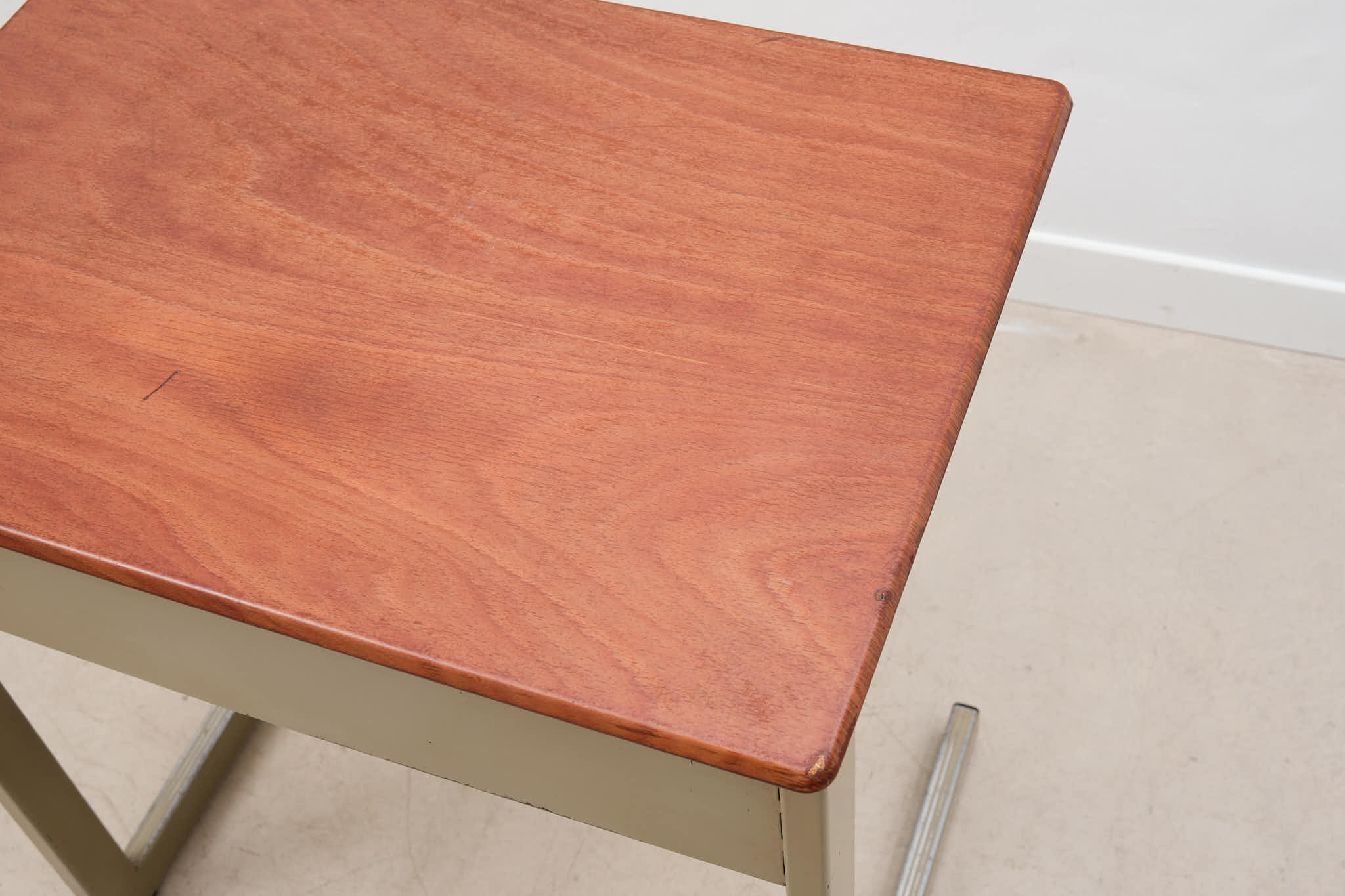 School table Galvanitas in wood