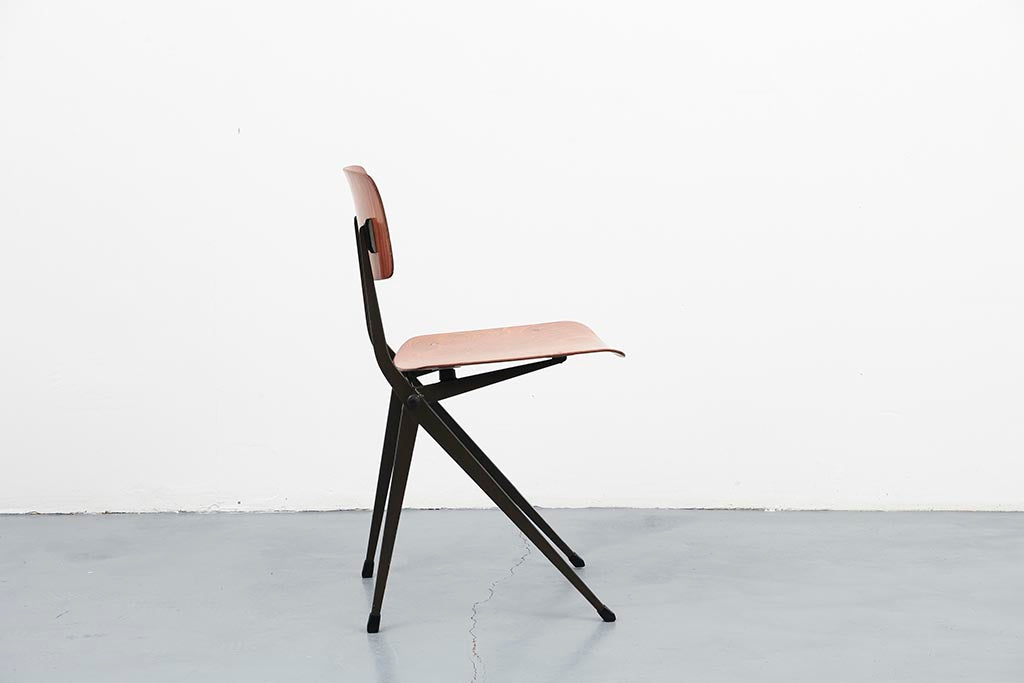 Marko S201 Chair "Spinstoel" Oak / Anthracite