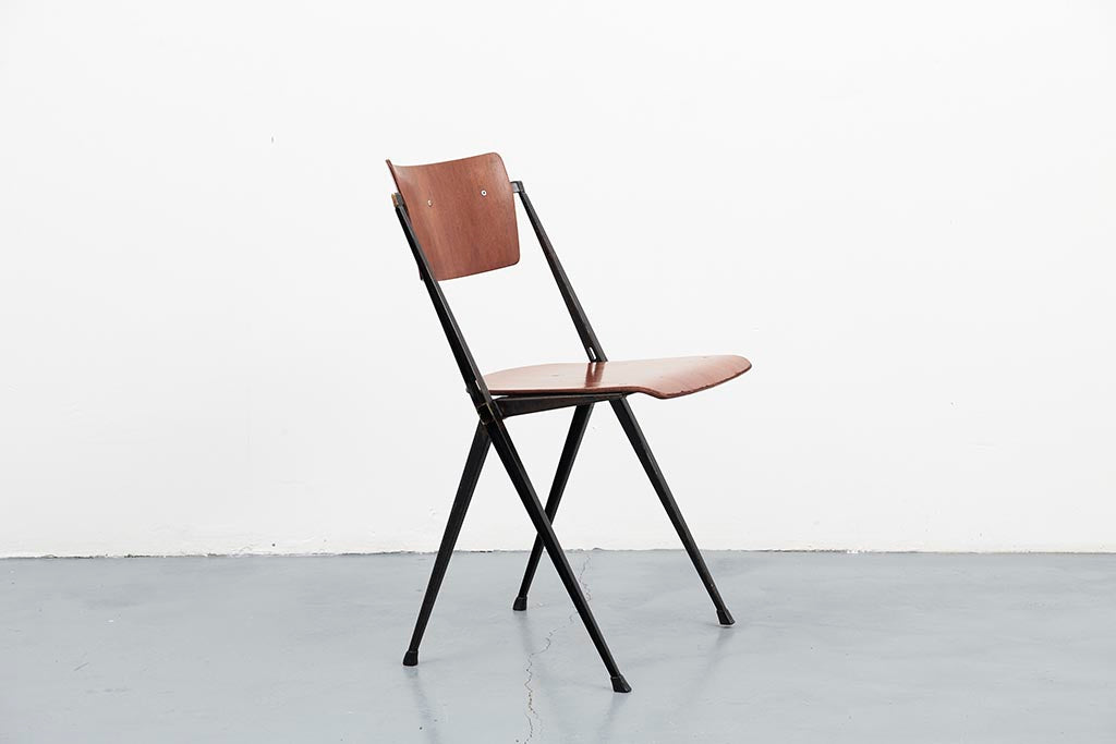Pyramid chair by Wim Rietveld