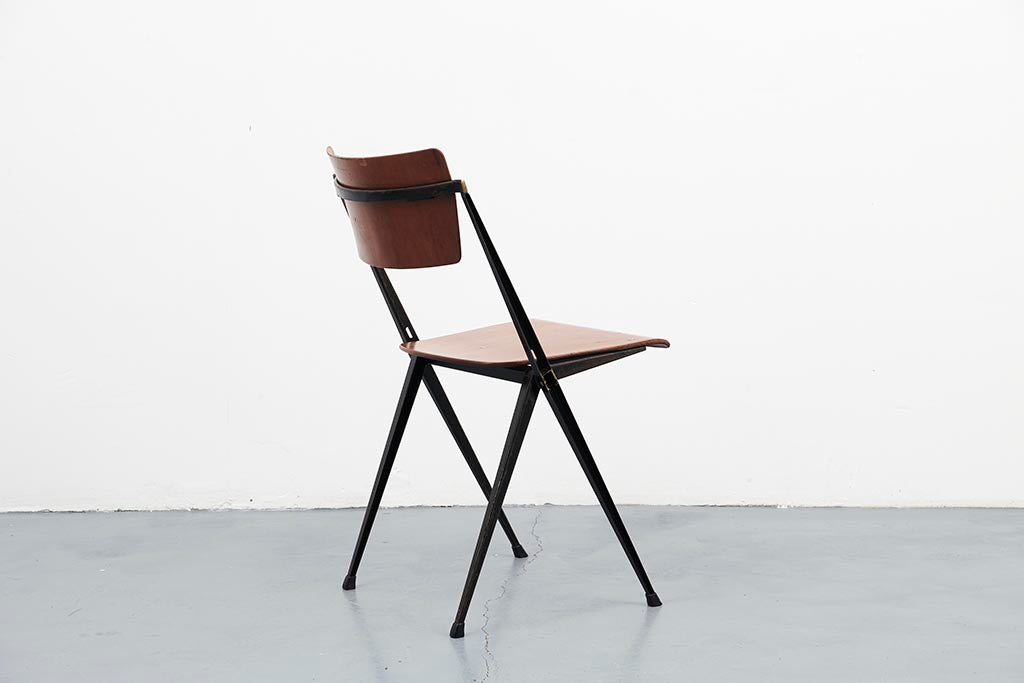 Pyramid chair by Wim Rietveld