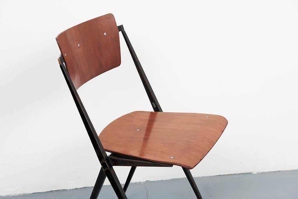 Pyramid chair by Wim Rietveld