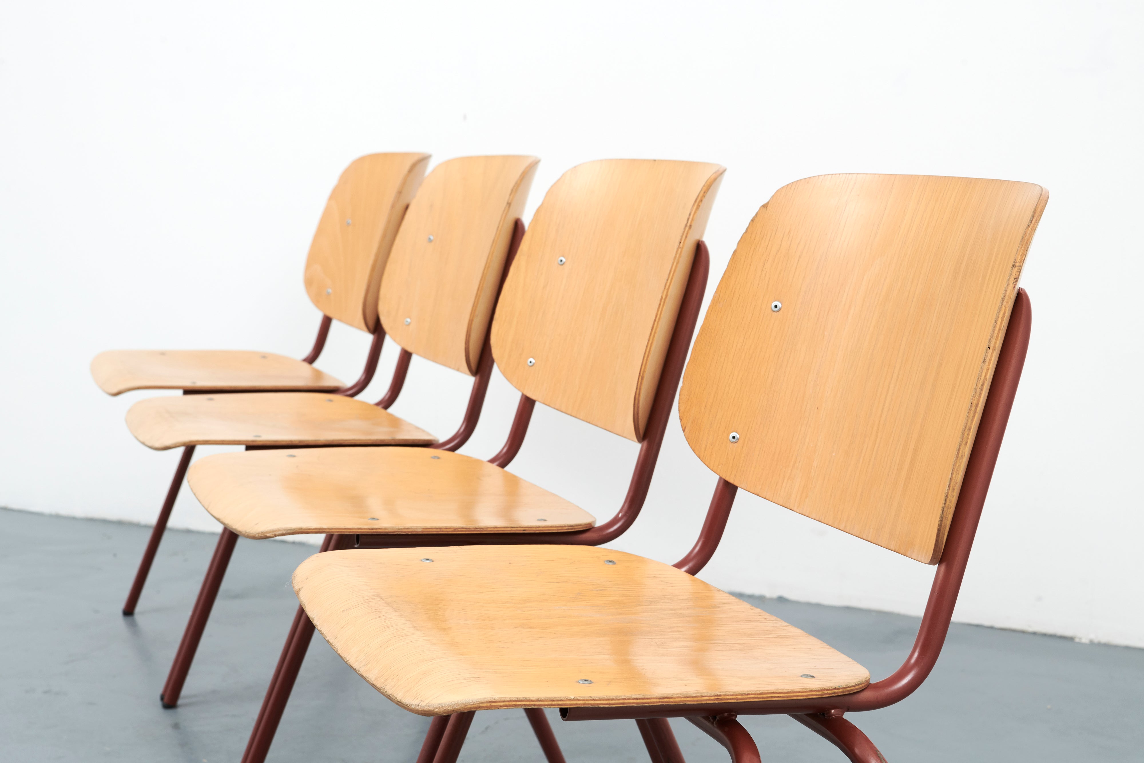 Marko plywood chair Beech / Copper