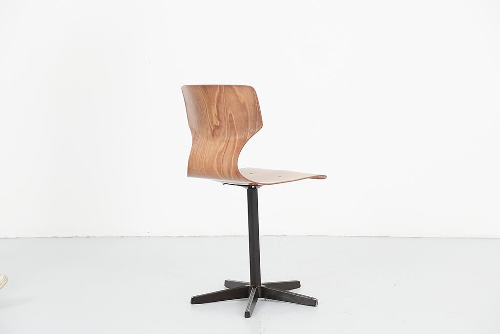 Galvanitas star chair black oak