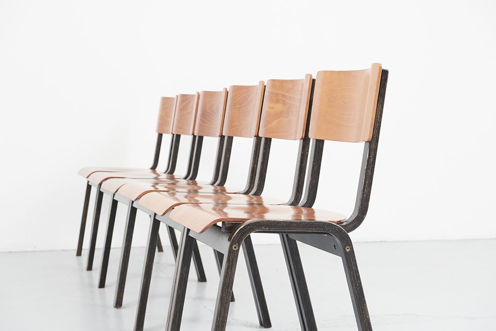 Pagholz chair all wood oak / brown