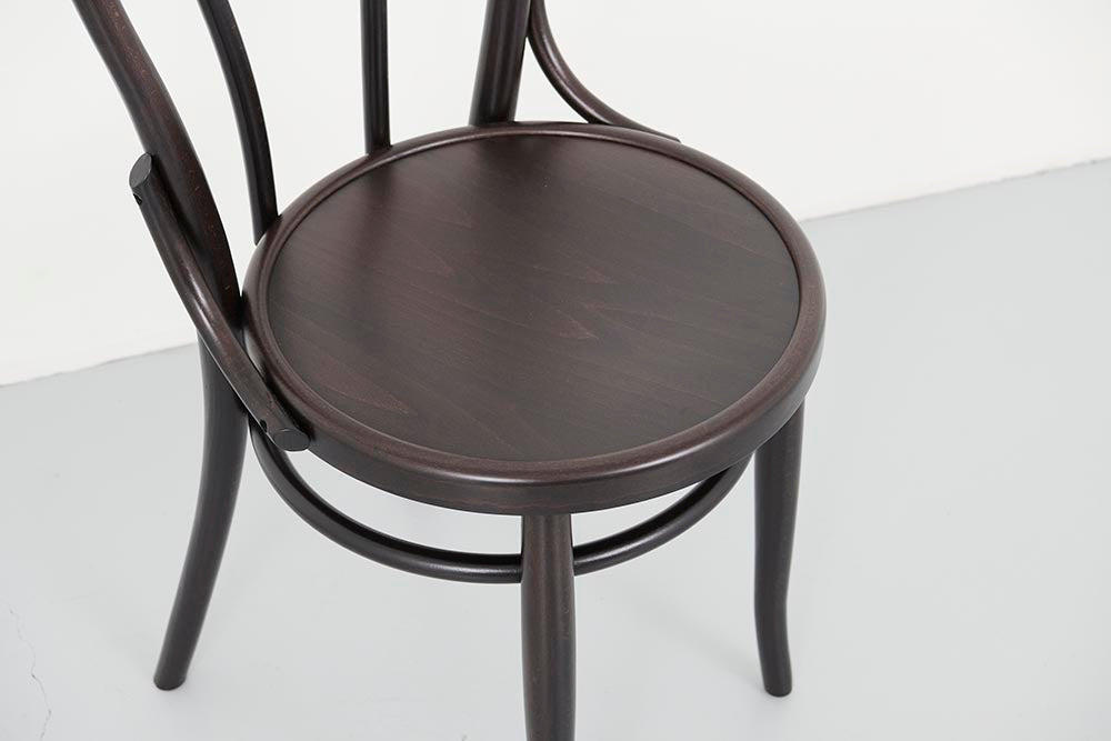 New dark oak Thonet style bistro chair