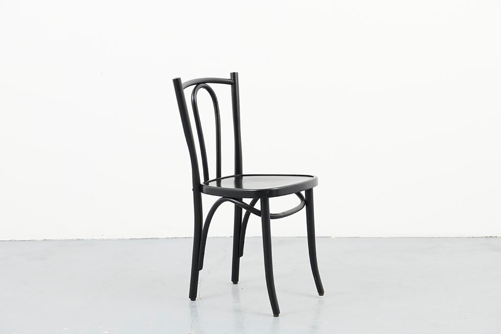 Black bistro chair