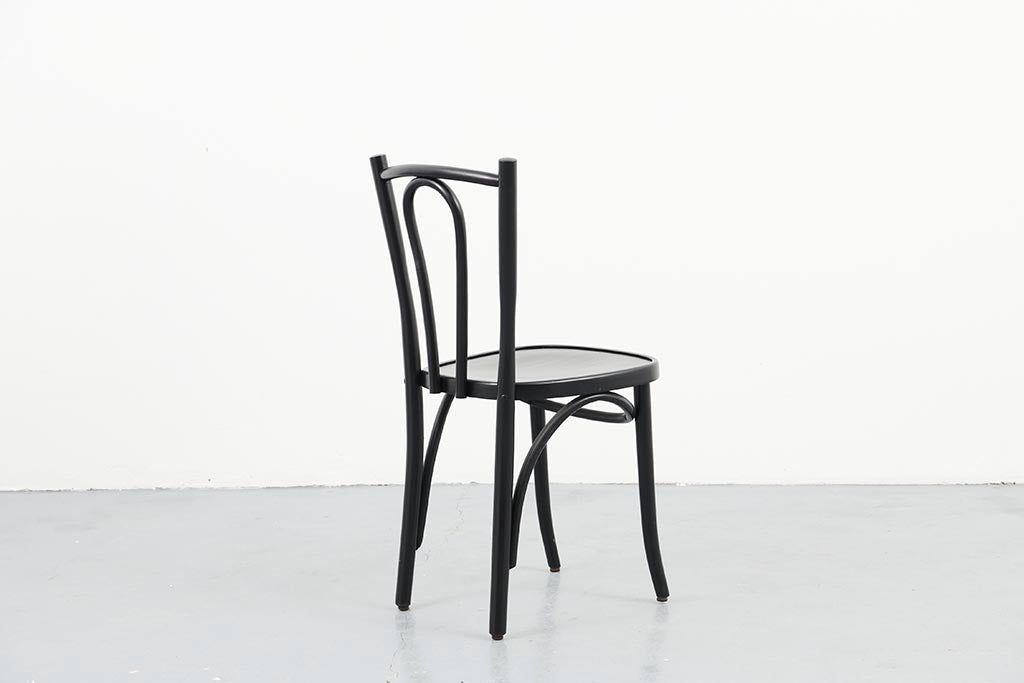 Black bistro chair