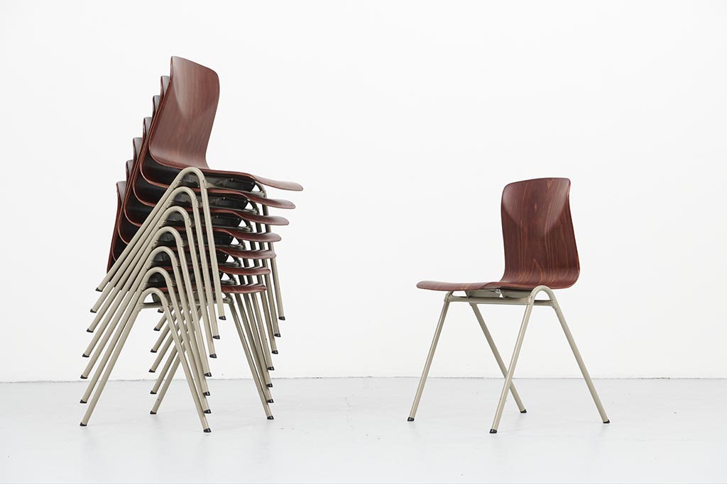 Galvanitas S25 chair oak / white