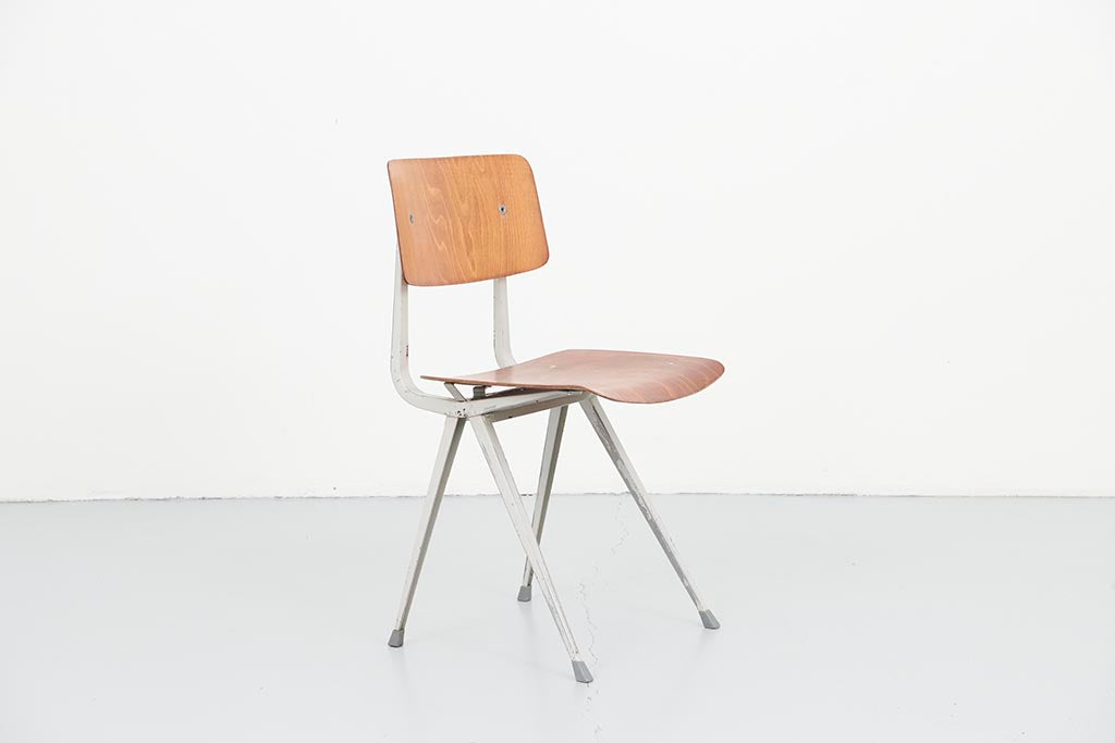 Chairs "Result" Friso Kramer oak / light gray in pagwood