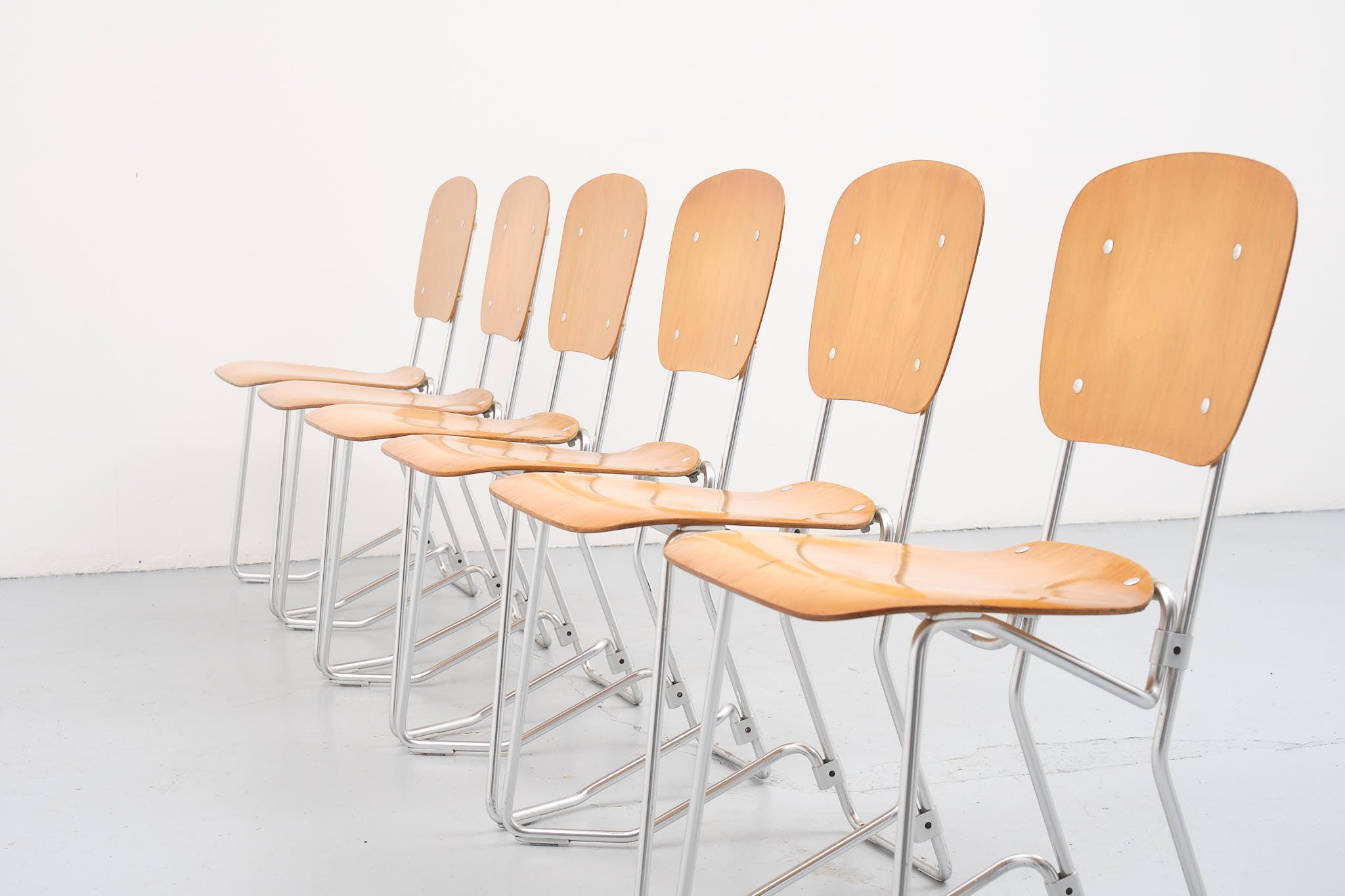Aluflex chair by Armin Wirth