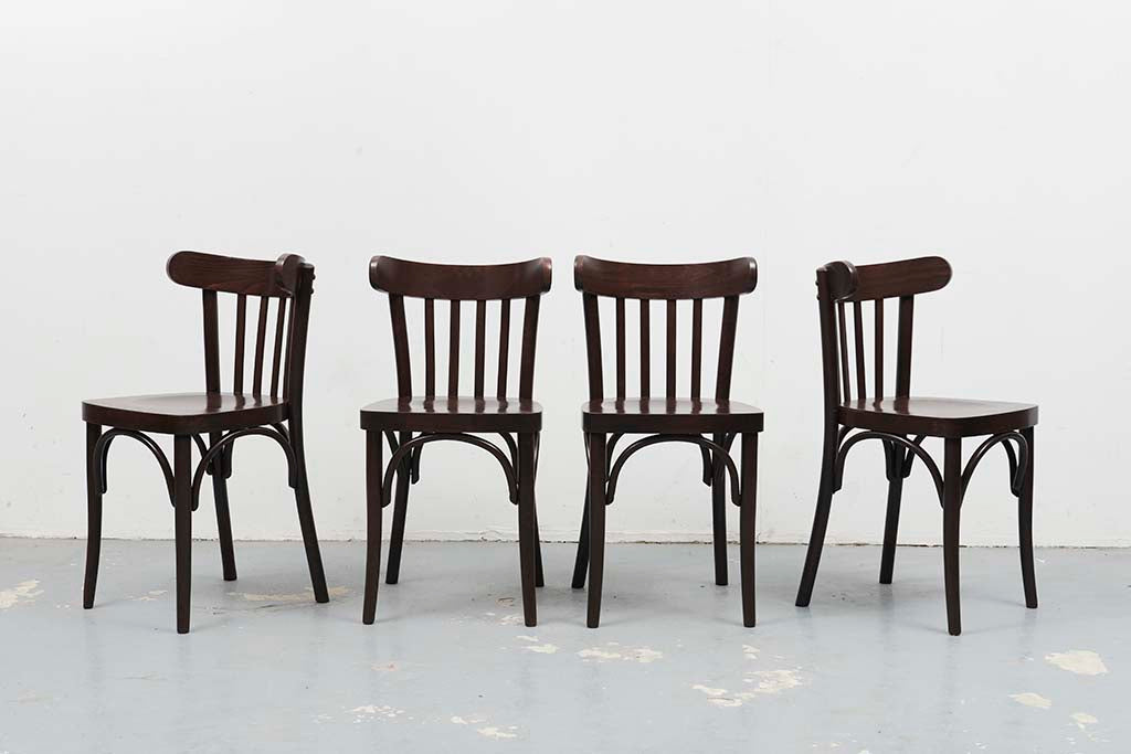 Bistro chair in ebony Baumann style