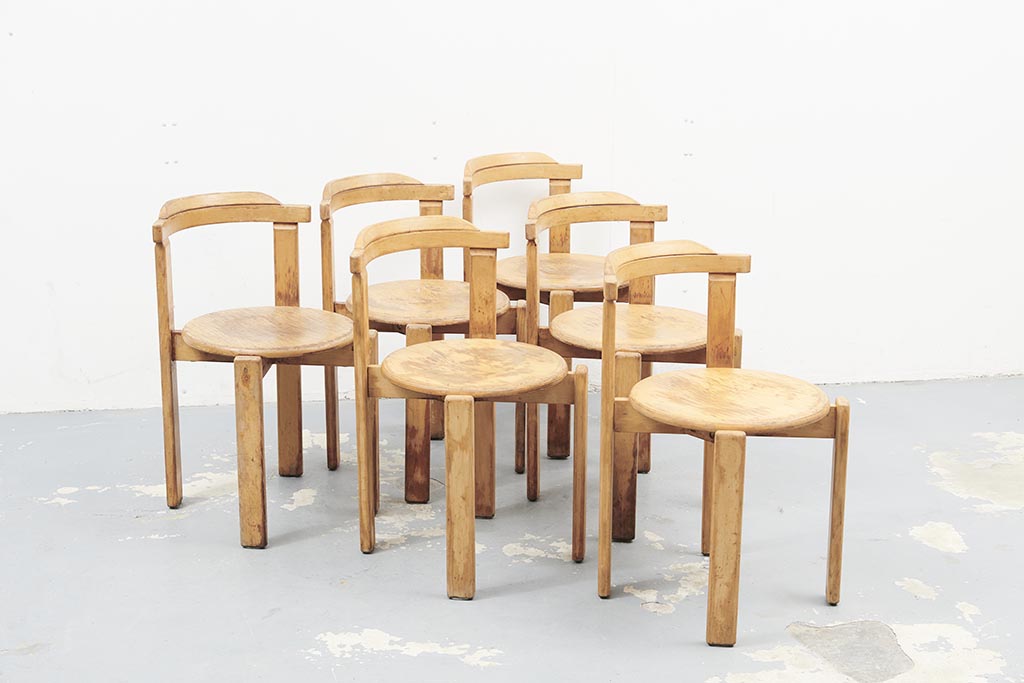 Solid beech chair