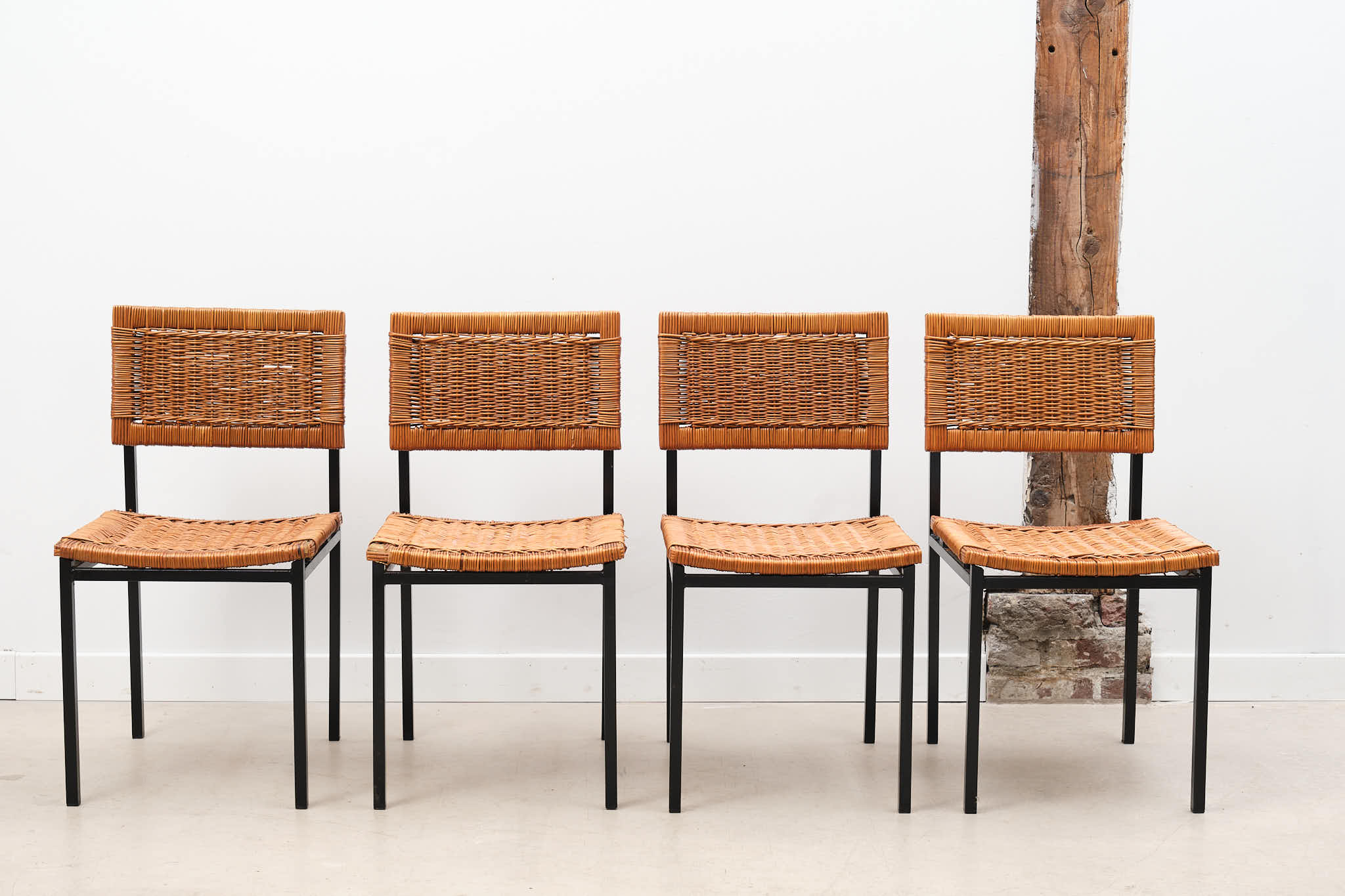 Chaise en rotin