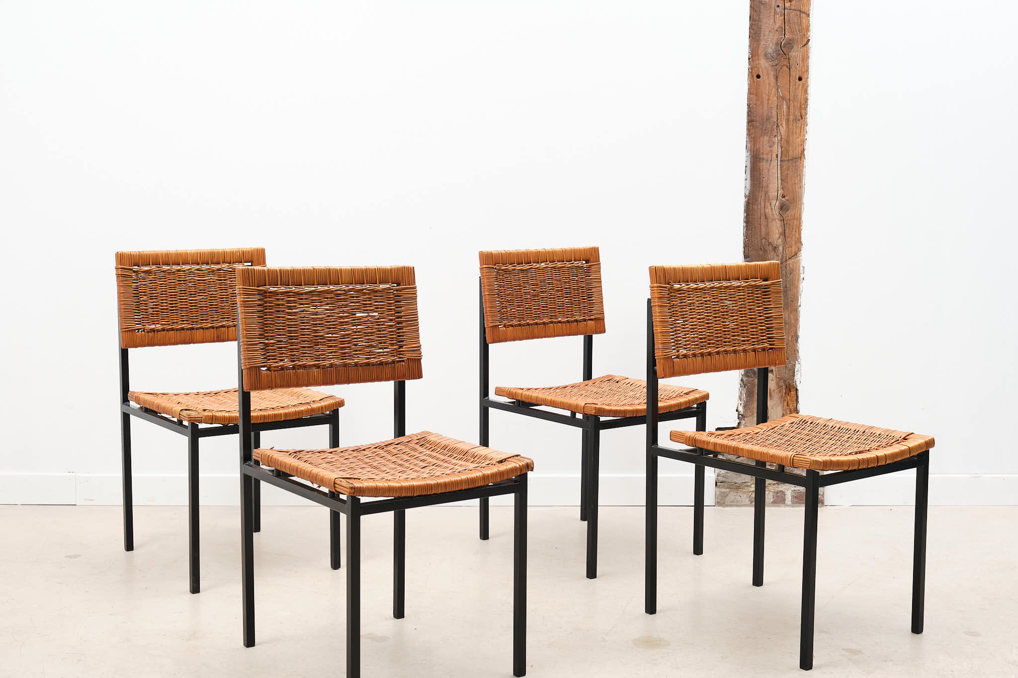 Chaise en rotin