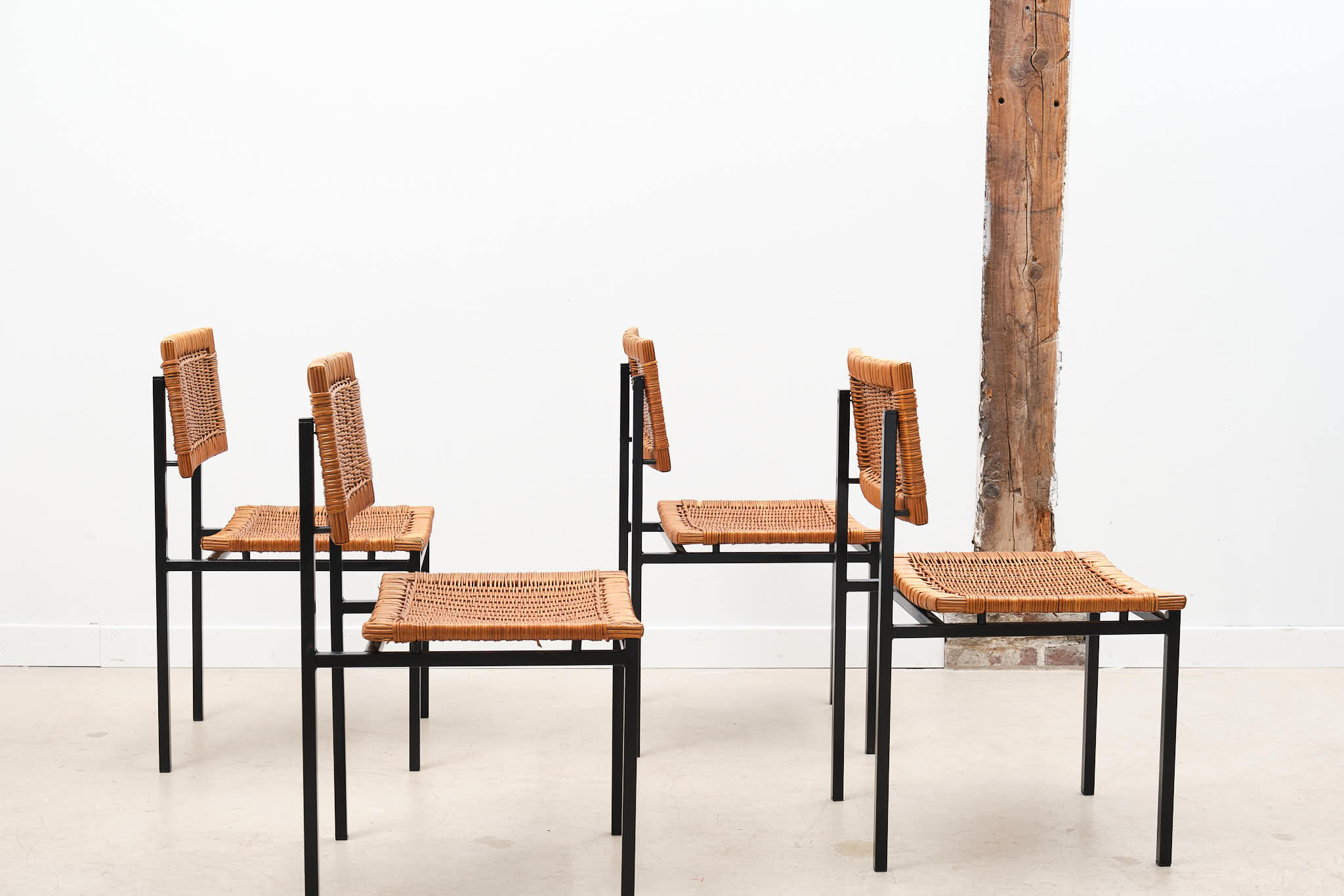 Chaise en rotin