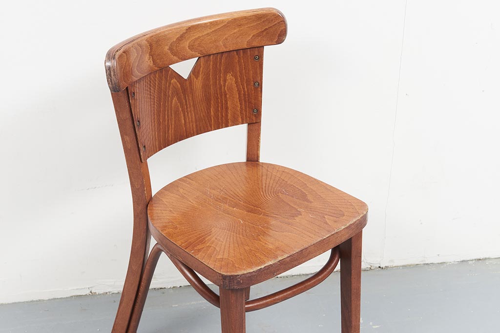 Hutten wood bistro chair