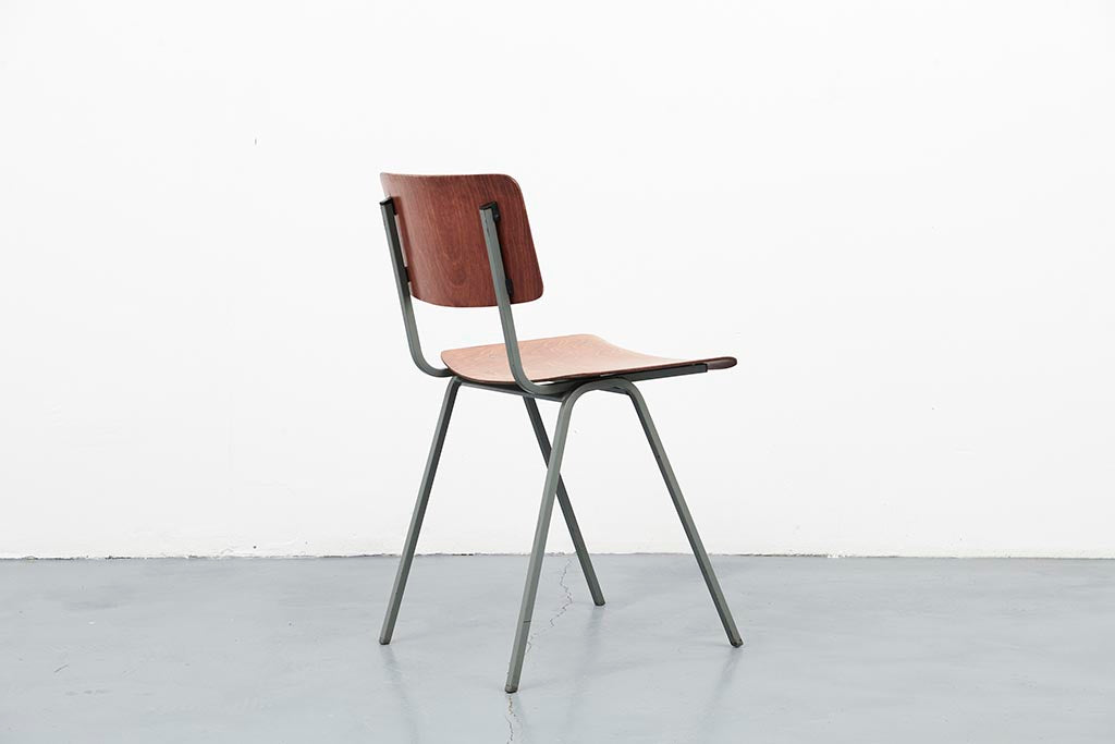 Eromes F6 chair oak / light gray