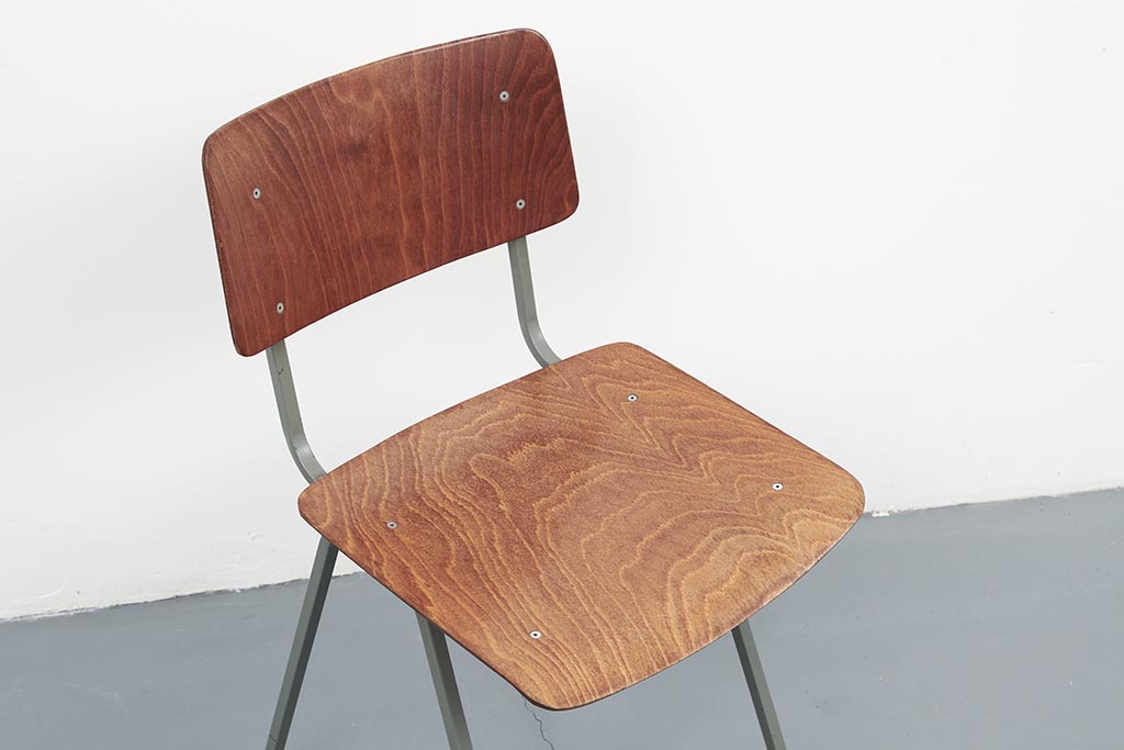 Eromes F6 chair oak / light gray