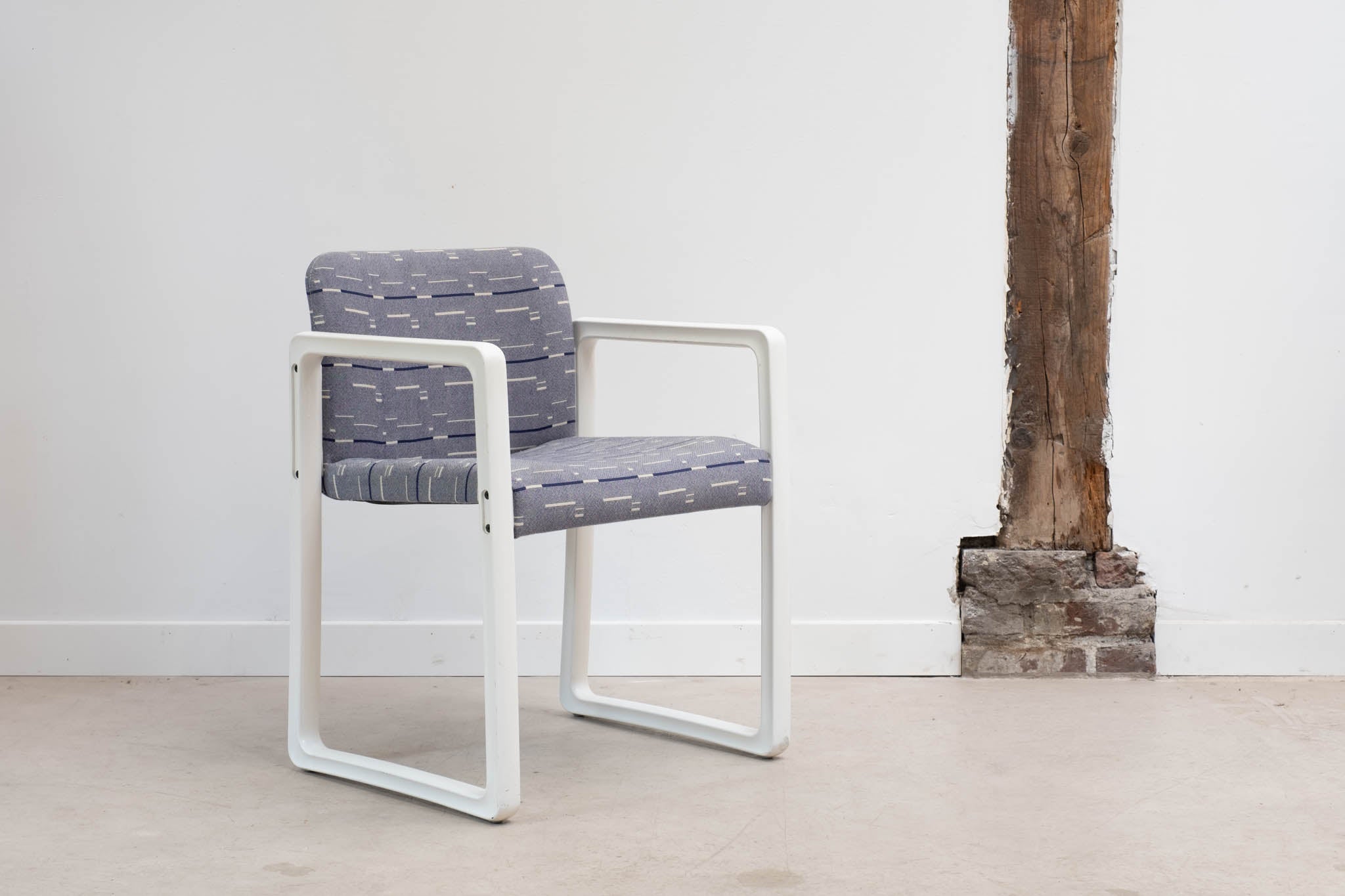 Upsilon Patterned Armchair by Kembo