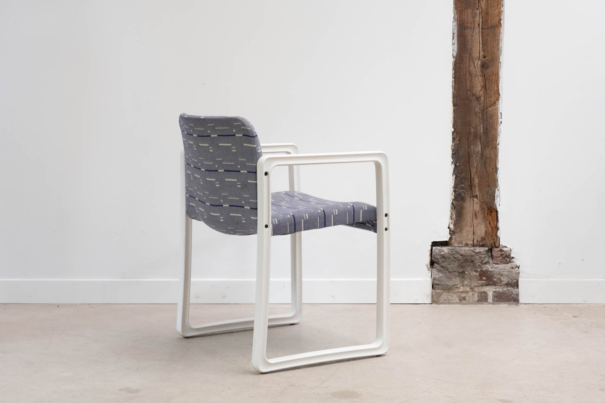 Upsilon Patterned Armchair by Kembo