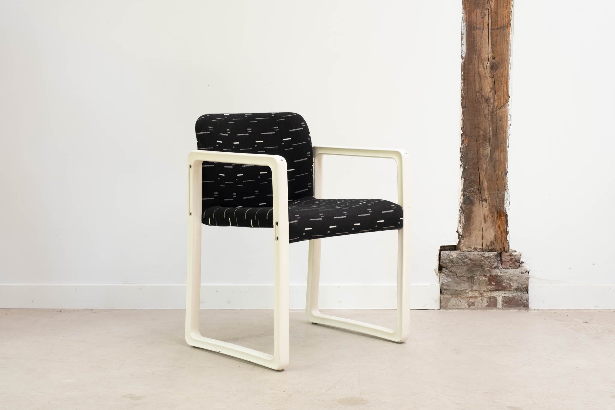 Upsilon Patterned Armchair by Kembo