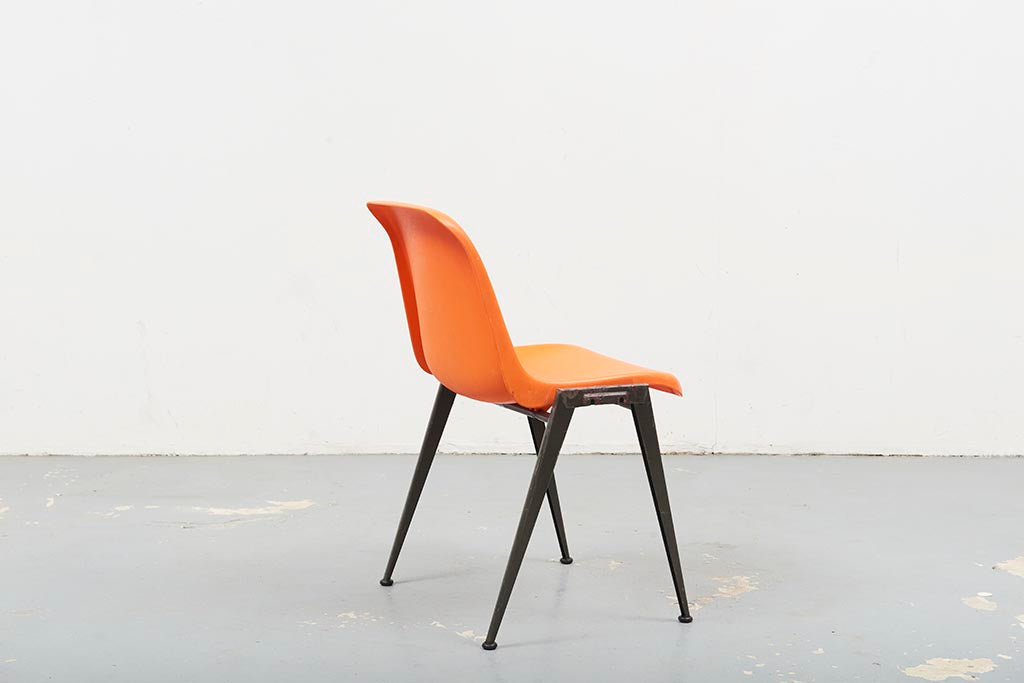 Chair Presikhaaf Orange / Gray