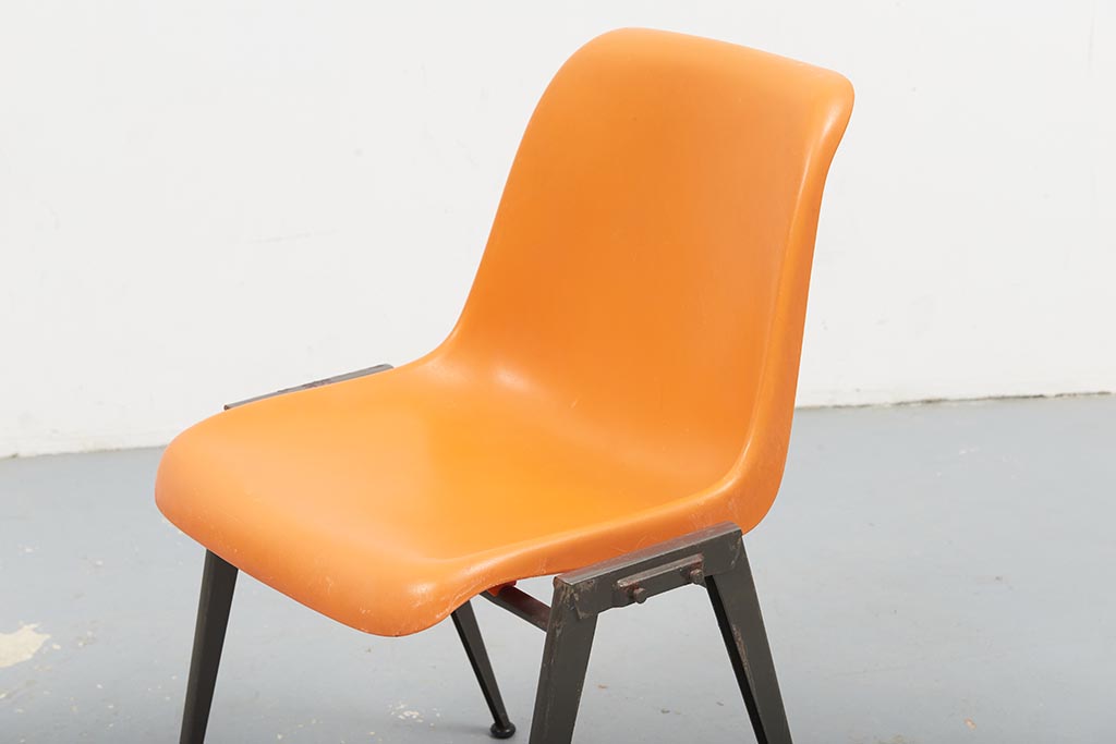 Chair Presikhaaf Orange / Gray