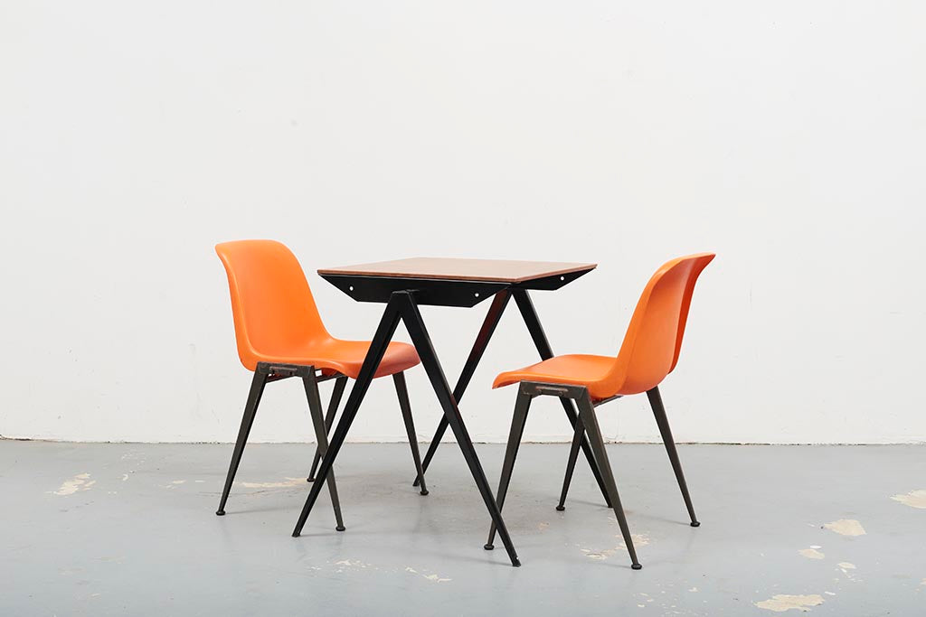 Chair Presikhaaf Orange / Gray