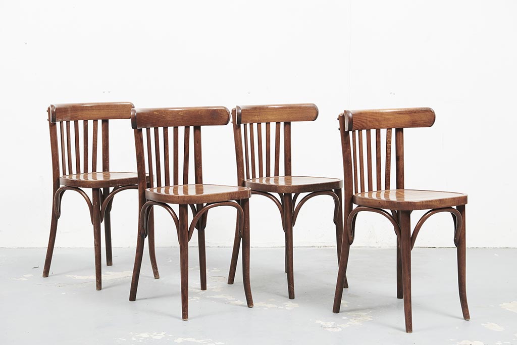 Bistro chair Baumann style oak