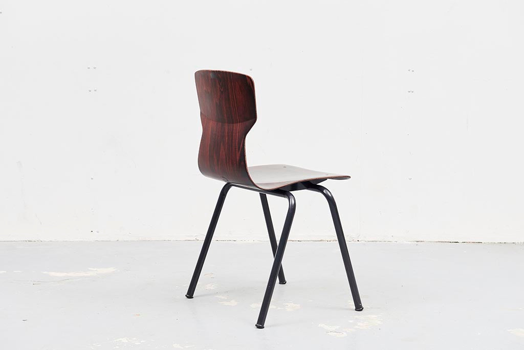 Eromes Chair Ebony / Blue-Grey