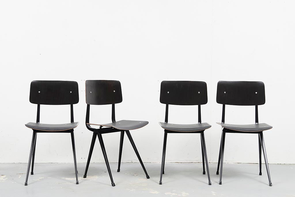 Chair Friso Kramer Result Pagholz Black/Black