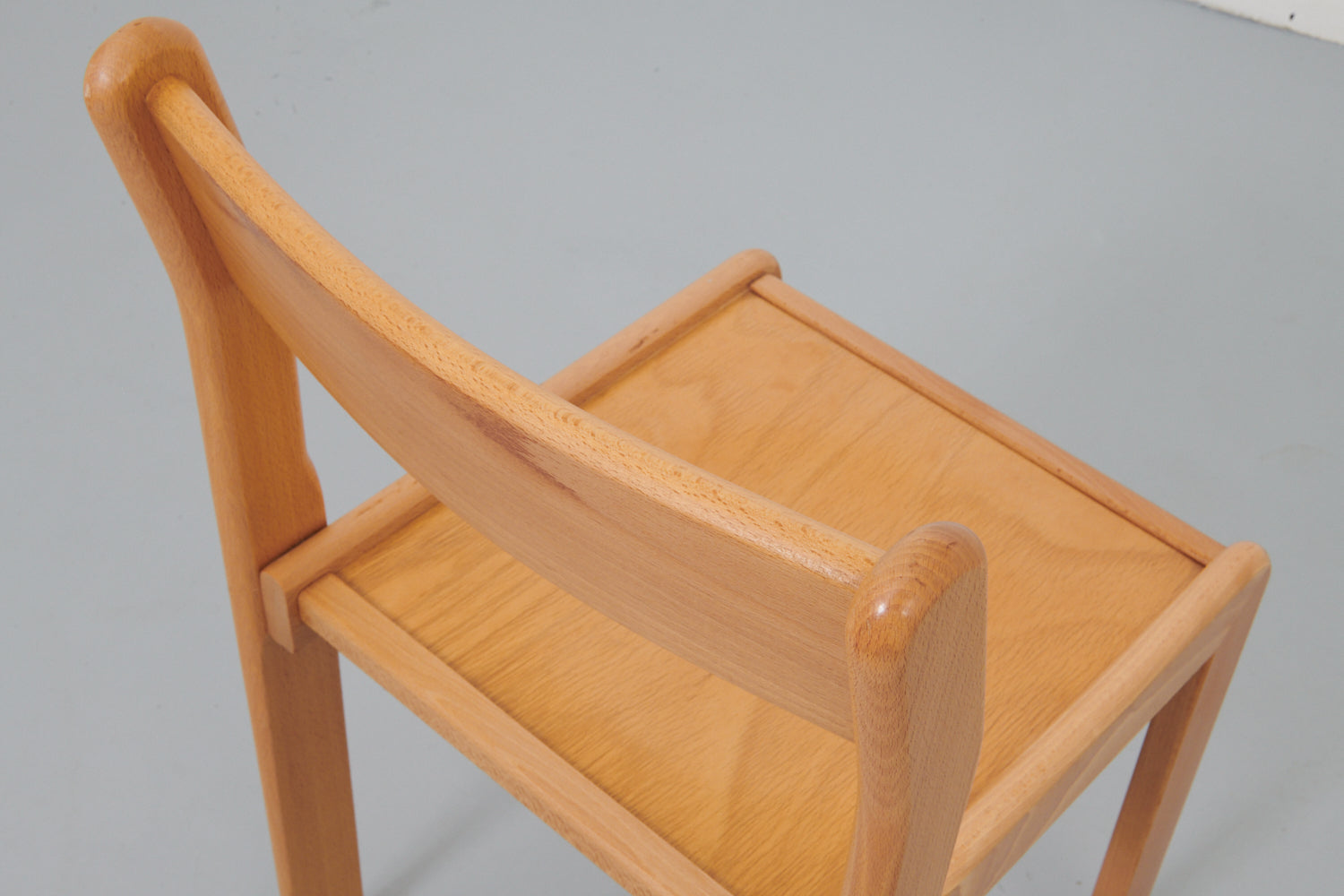 Light beech wood chair
