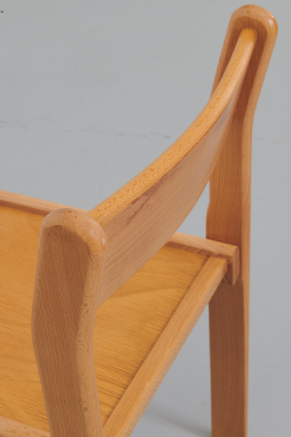 Light beech wood chair
