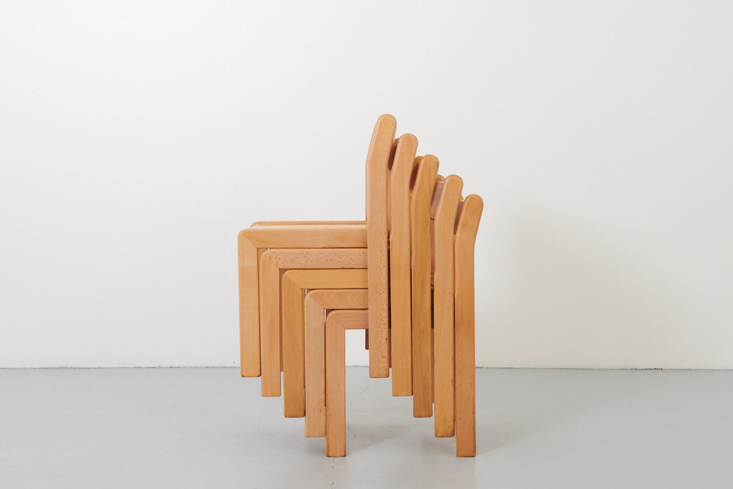 Light beech wood chair