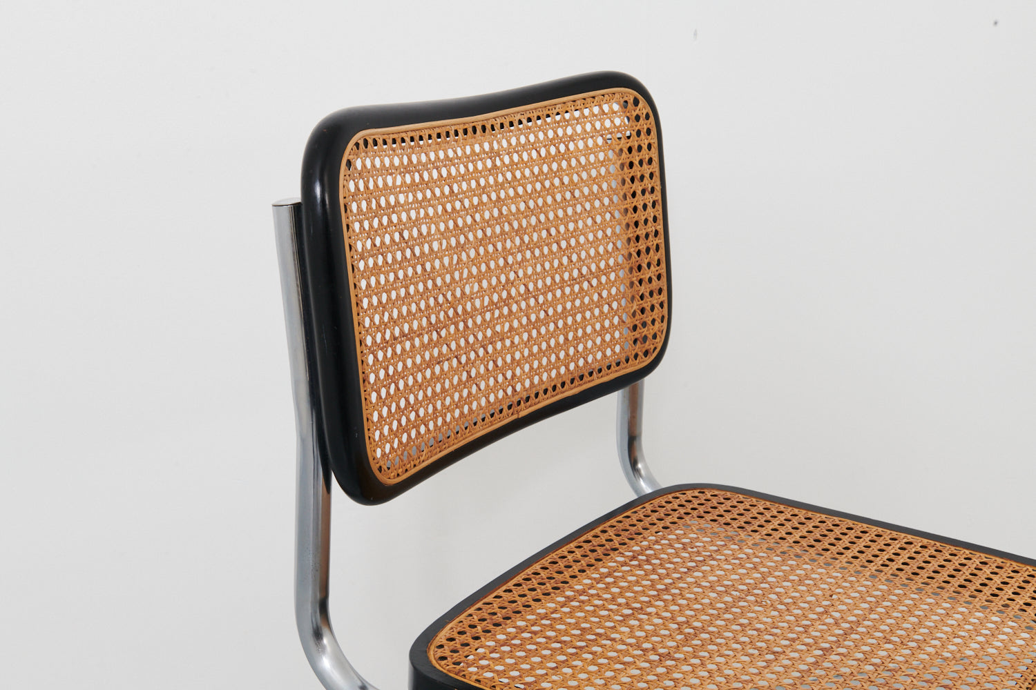 Black Cesca chair B32 by M.Breuer edition Cidue